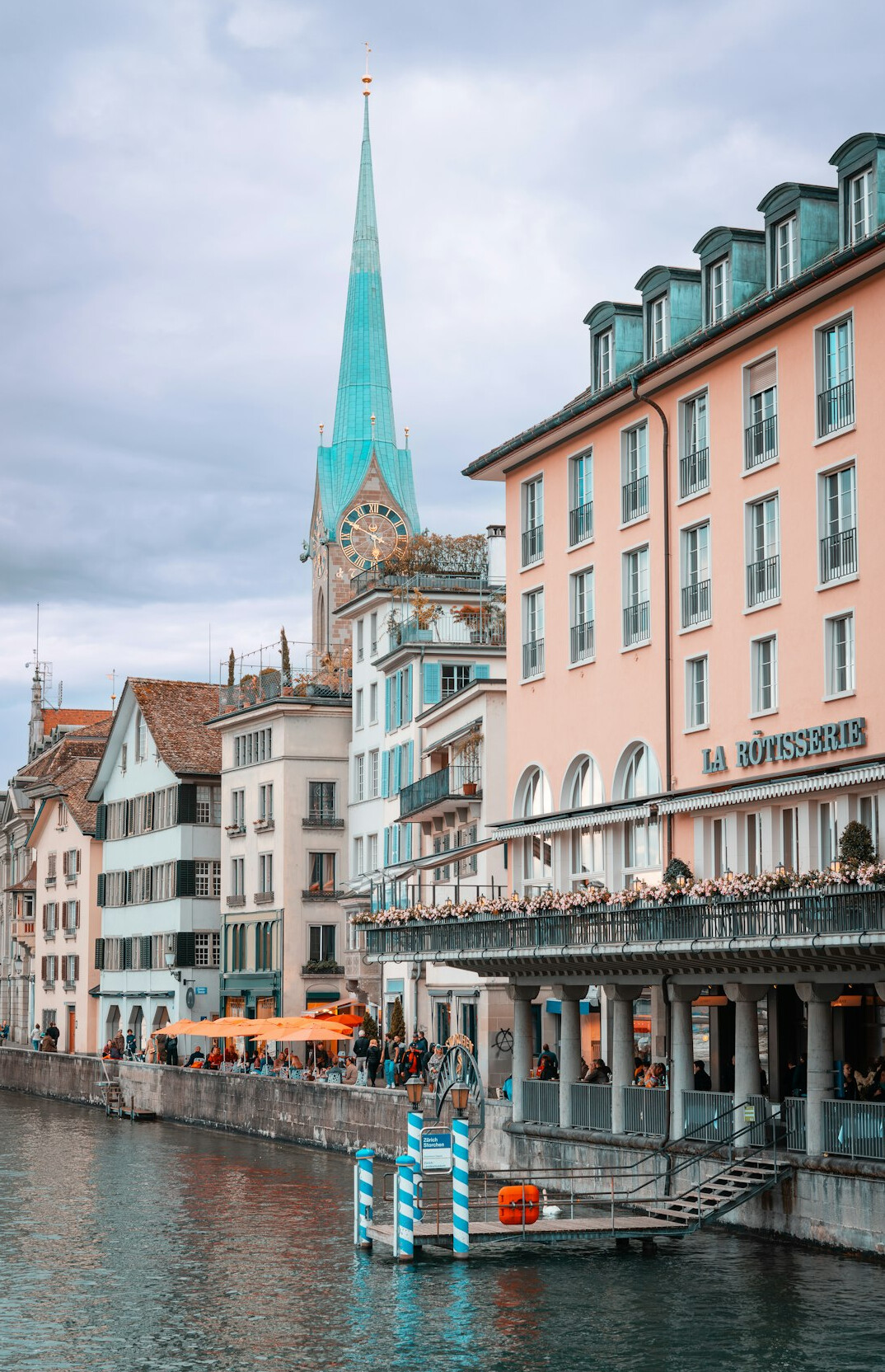 swiss city street